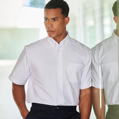 Short sleeve classic Oxford shirt Thumbnail