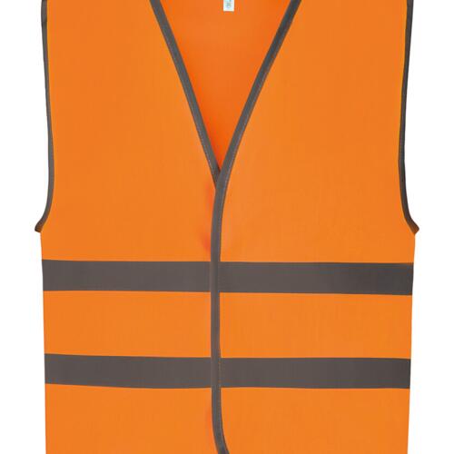 Hi-vis reflective border kids waistcoat (HVW102CH) Thumbnail