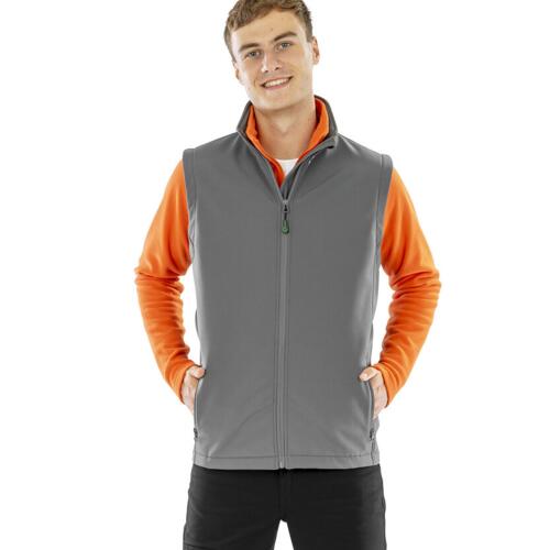 Men's recycled 2-layer printable softshell bodywarmer Thumbnail