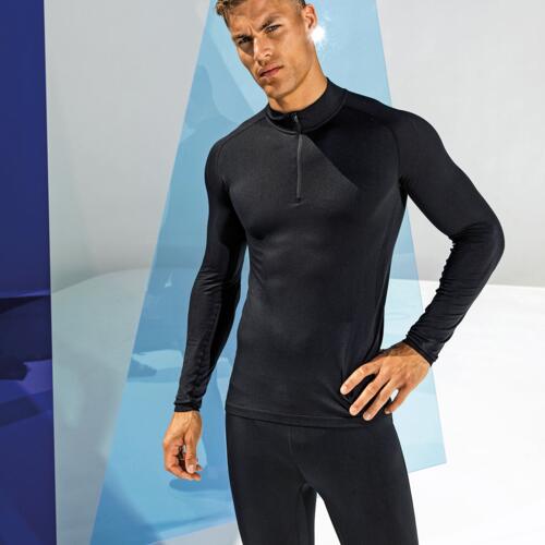 TriDri® Seamless '3D fit' multi-sport performance zip top Thumbnail