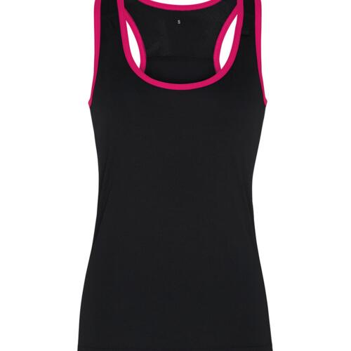 Women's TriDri® panelled fitness vest Thumbnail